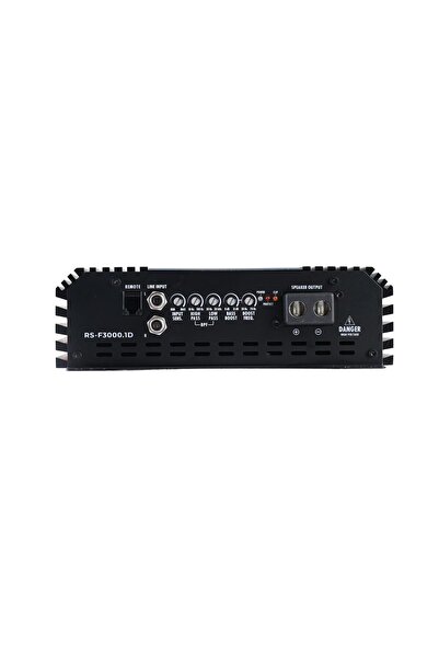 REISS AUDIO RS- F3000.1D Full Range & Mono Anfi KALİTEYİ YAŞAMALISIN