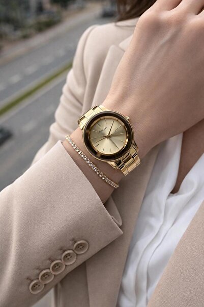 Ferrucci Steel Cord 2 Years Warranty 3 Atm Water Resistant Women Wristwatch+B...