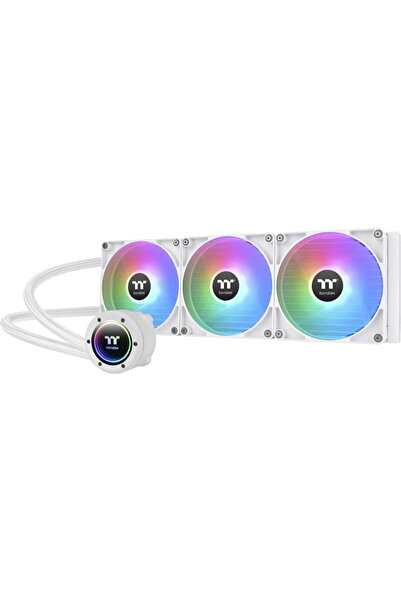 THERMALTAKE Cooler lichid TH420 V2 cu sincronizare ARGB, Ediția Snow