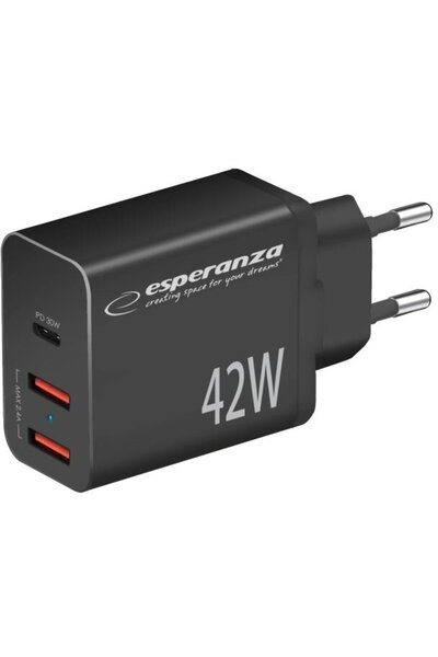 ESPERANZA EZC106K φορτιστής ρεύματος 42W Μαύρο