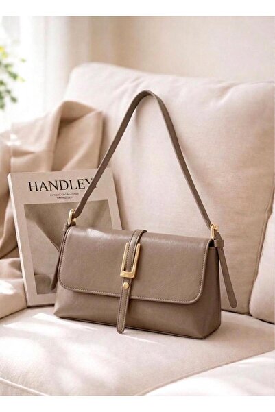 Handley Τσάντα ώμου - Εκρού - Ψεύτικο δέρμα