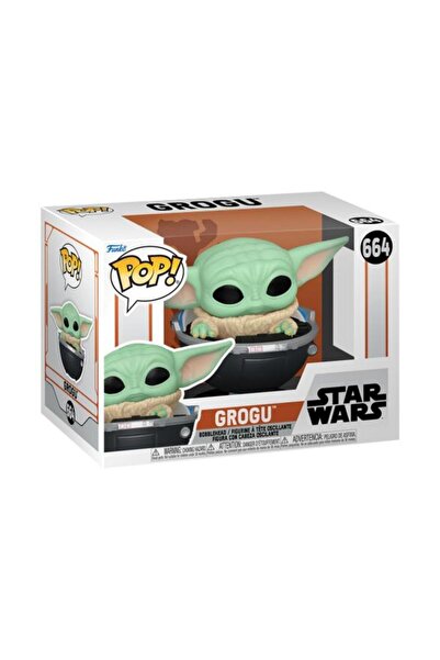 Funko POP Star Wars Mandalorian S9 664 Grogu cu figurina Prama