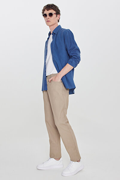 ALTINYILDIZ CLASSICS Παντελόνι - Μπεζ - Slim