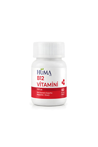 naturalive HÜMA B12 VİTAMİN 60 TABLET