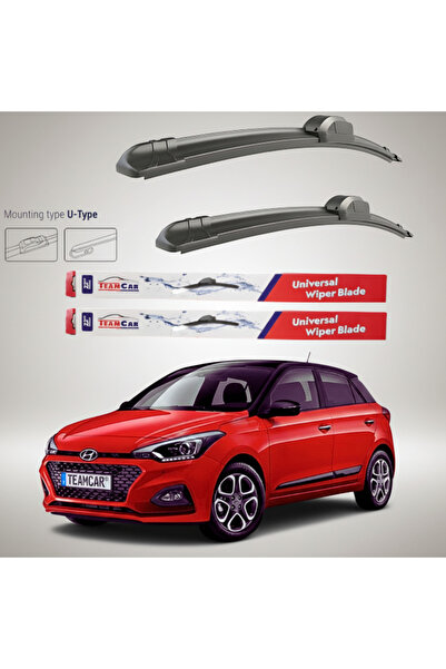 TEAMCAR Hyundai i20 GB Facelift (2018–2020) Επίπεδες Υαλοκαθαριστήρες |   Μπρ...