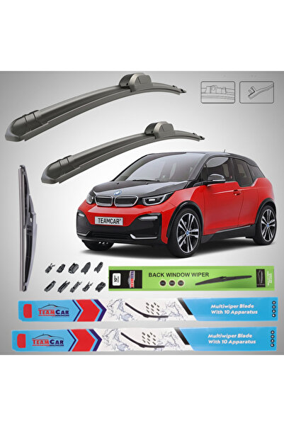 TEAMCAR BMW i3s (2017–2022) Lame ștergătoare plate |   Set complet – TeamCar ®