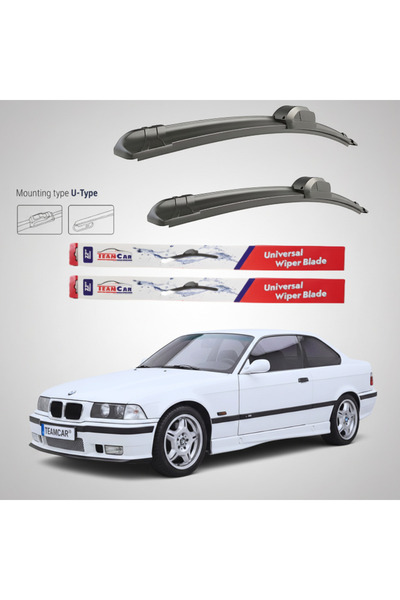 TEAMCAR BMW Σειρά 3 E36 Κουπέ (1992–1999) Επίπεδες Υαλοκαθαριστήρες |   Μπροσ...
