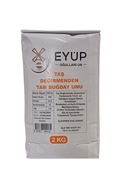 EYÜP OĞULLARI UN Tam Buğday Unu 2 Kg
