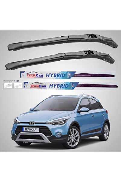 TEAMCAR Υαλοκαθαριστήρες Υβριδικού Αυτοκινήτου Hyundai i20 Active FL (2018–20...