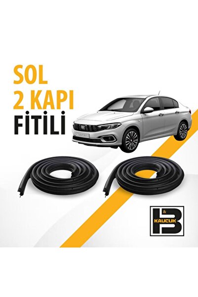 B&M KAUÇUK Fiat Egea Sedan Sol Ön Ve Arka Kapı Fitili Bm00314