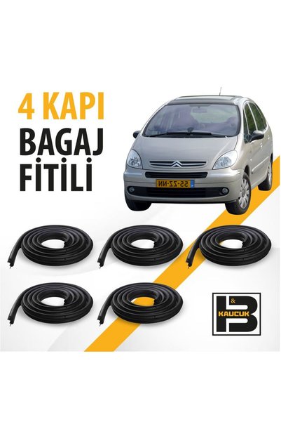 B&M KAUÇUK Citroen Xsara Picasso 4 Kapı + Bagaj Fitili Bm00440