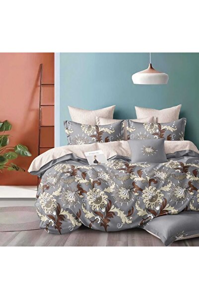 Talo Finet Σετ Λευκών Ειδών Διπλού Κρεβατιού, 6 Τεμάχια με 4 Μαξιλαροθήκες