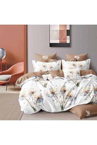 Talo Finet Σετ Λευκών Ειδών Διπλού Κρεβατιού, 6 Τεμάχια με 4 Μαξιλαροθήκες