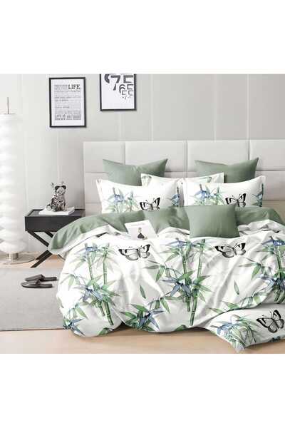 Talo Finet Σετ Λευκών Ειδών Διπλού Κρεβατιού, 6 Τεμάχια με 4 Μαξιλαροθήκες