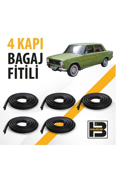 B&M KAUÇUK Fiat Murat 124 4 Kapı + Bagaj Fitili Bm00181
