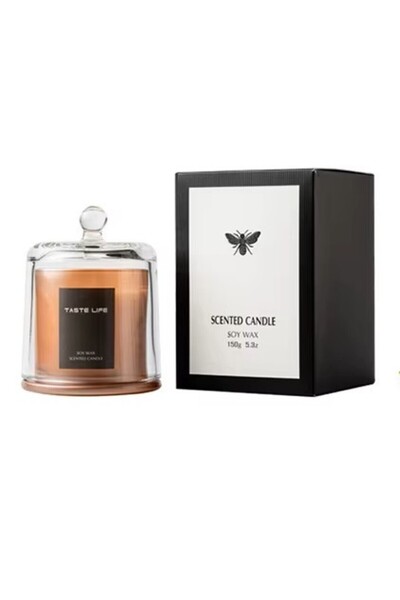 Scented Candle Cup Soy Wax Candle Perfect Gift for Home Decor Fashion - (Lave...