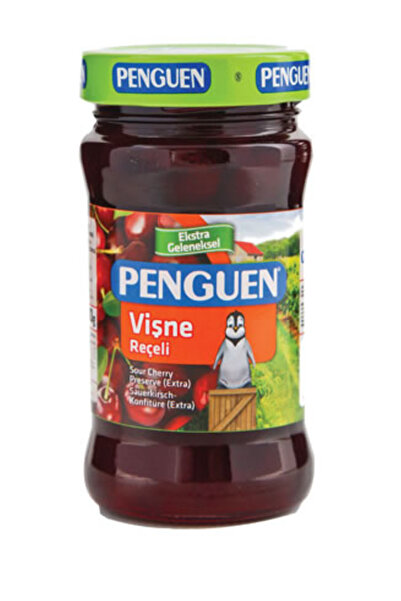 Penguen Vişne Reçeli Ekstra Geleneksel 380 gr