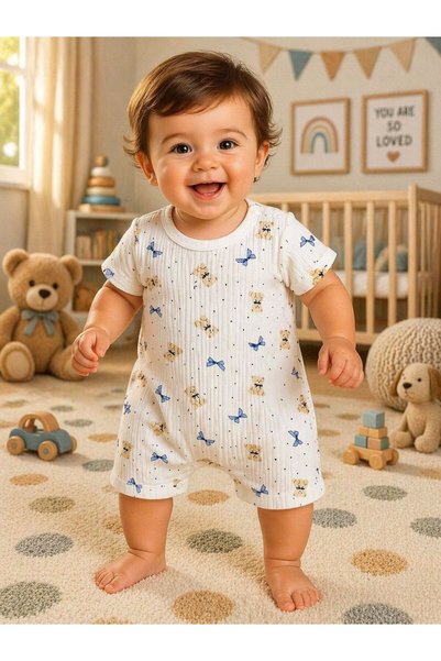 My Balloon Baby & Kids 100% Cotton Barbatöz Overalls