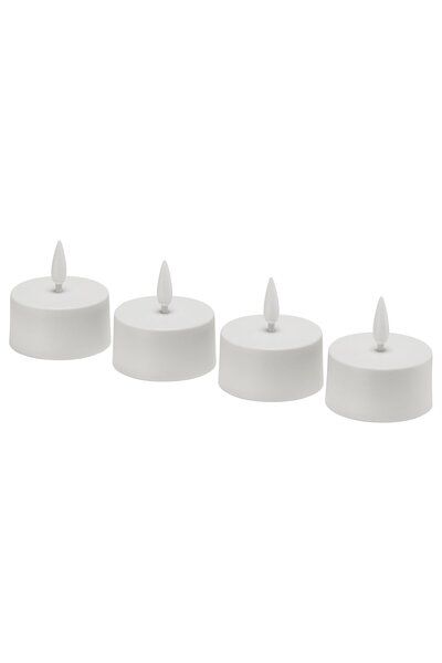 IKEA SKATGÅS LED تيلايت، أبيض