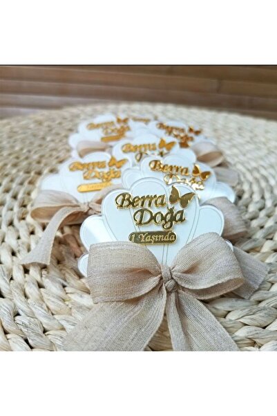 MaVie Mağaza Hediyelik Magnet 10 Adet Nişan Söz Nikah Dügün Bebek Organizasyo...