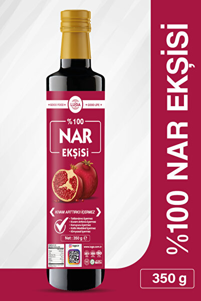 Luga Nar Ekşisi % 100 - 350 gr - Katkısız, Koruyucusuz, Cam Şişe, Geleneksel ...