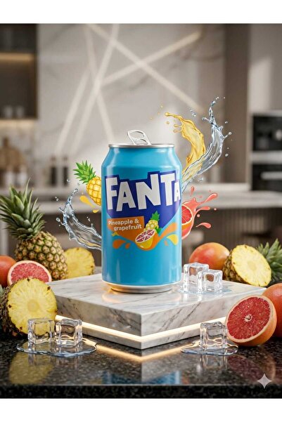 hijazigroup Fanta Pineapple & Grapefruit - 330ml