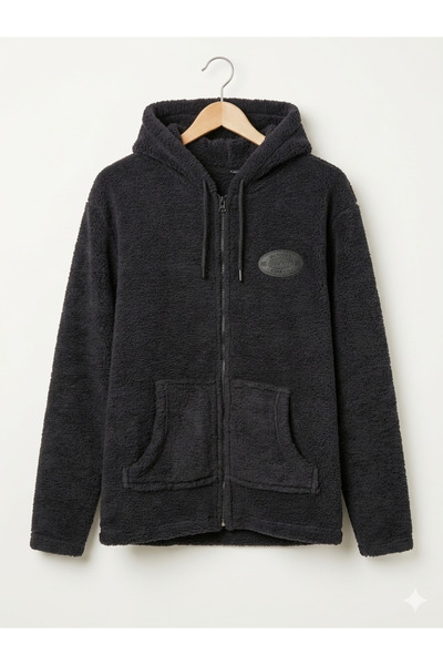 BİLGENS BUTİK Ζακέτα - Μαύρο - Κανονική εφαρμογή