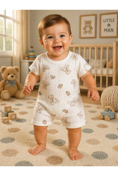 My Balloon Baby & Kids 100% Cotton Barbatöz Overalls