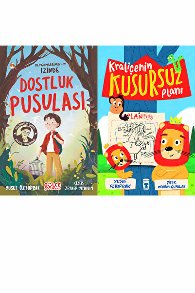 Gülce Kitap Dostluk Pusulası - Peygamberimin Sav İzinde ve Kraliçenin Kusursu...