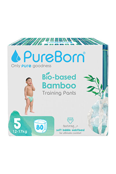 PUREBORN day dreams diaper pant Master Pack Size 5 -80's - Assorted
