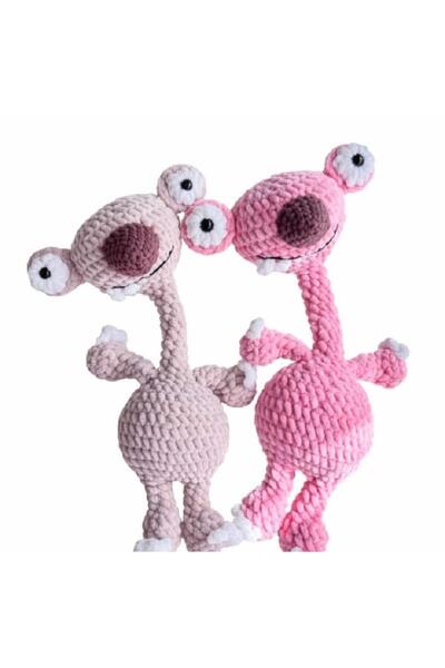 OYUNCAKPARK Sid Anahtarlık Takımı Amigurumi Organik Oyuncak