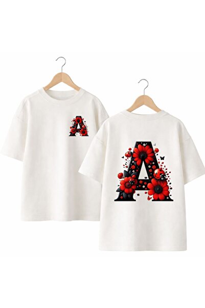 playwear Majica sa slovom "A" od bubamara otisnutim na leđima i grudima, 100%...