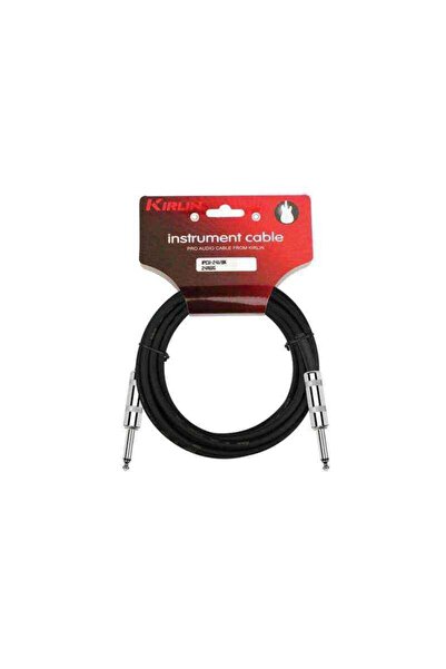 Kırlın Cable Ipcv-241Bk 6Mt Instrument Cable - Black