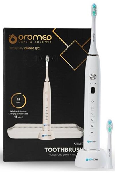 OROMED Oro-Sonic X Pro White Periuță de dinți sonică