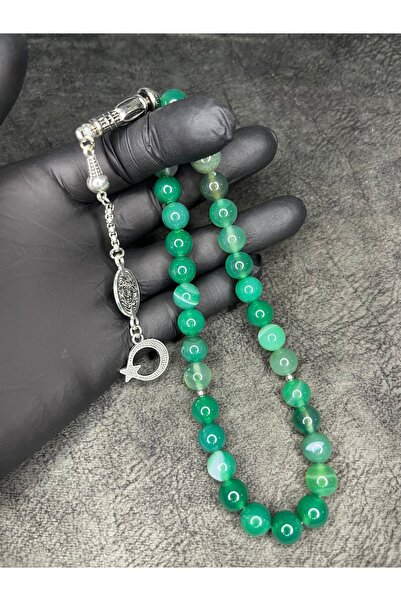 Mos Tespih Agate Stone Large Size High-Quality Natural Stone Prayer Beads