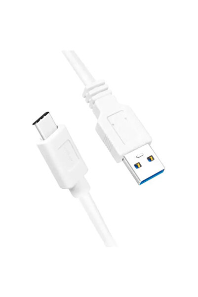 LogiLink - USB 3.2 Gen1x1 cable, USB-A male to USB-C male, white, 1.5m
