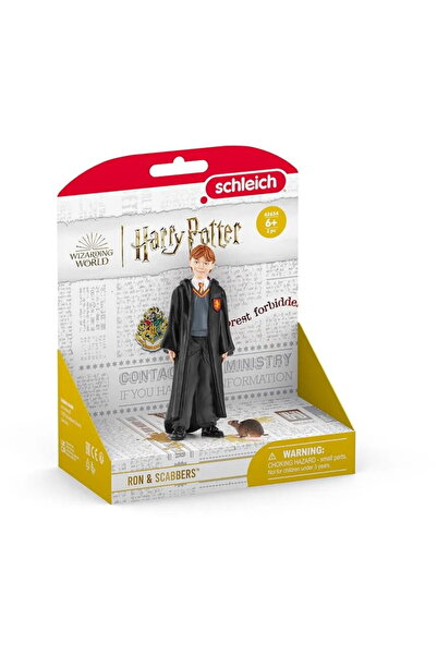 SCHLEICH Figurină, Lumea Vrăjitorilor, Ron Weasley și Scabbers