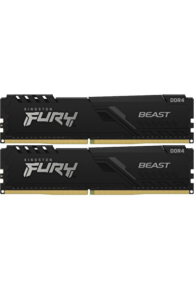 Kingston Μνήμες RAM FURY Beast 32GB DDR4 3200MHz CL16 Κιτ Διπλού Καναλιού