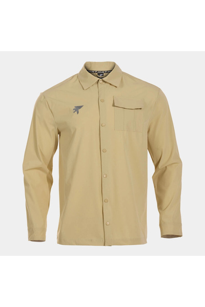 Joma قميص إكسبلورر ديفا للرجال بأكمام طويلة باللون البني