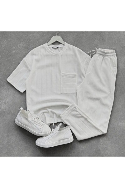 viperkombin Set de 2 piese: Tricou cu șnur și pantaloni de trening, potrivire...