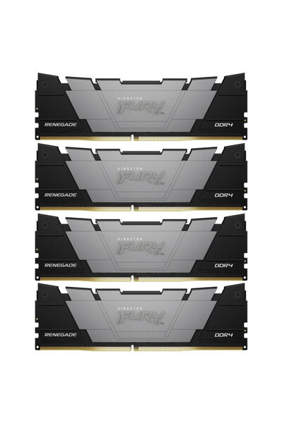 Kingston Memorie RAM FURY Renegade Black 32GB DDR4 3600MHz CL16 Kit Quad Channel