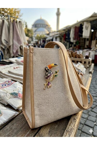 Sâden Collection Tukan Kuşu Figürlü Broş