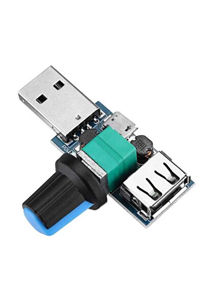 Sensör Modül 5V USB Fan Hız Kontrol Devresi PWM Fan Speed Controller Modül