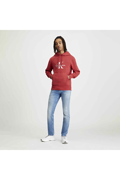 Calvin Klein Erkek Mavi Pantolon