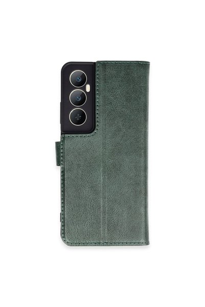 ArkhenX Realme C65 Case Trend S Plus Flip Case - Green