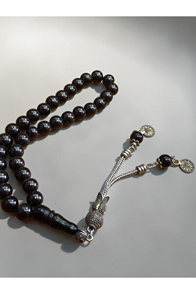 Altınoluk Haremia Oltu Stone 33-Piece Prayer Beads – Nobility, Elegance, and ...