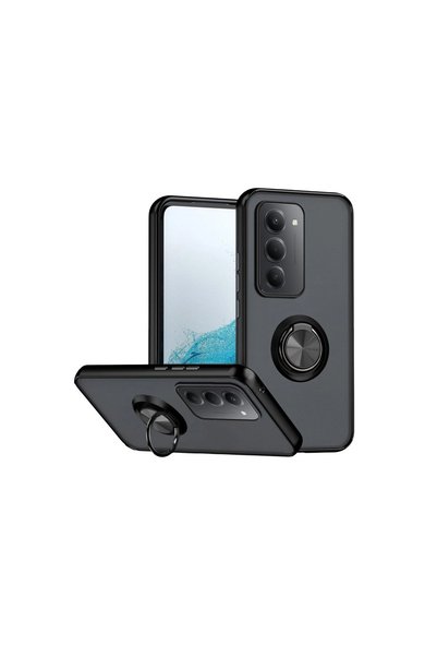 Generic Brand Xiaomi Redmi 15 4g Montreal Ringed Silicone Cover - Black