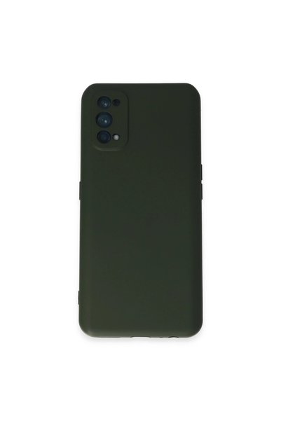 ArkhenX جراب Realme 7 Pro مصنوع من السيليكون المخملي الداخلي - أخضر داكن