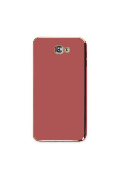 ArkhenX Samsung Galaxy J7 Prime Case Volet Silicone - Red