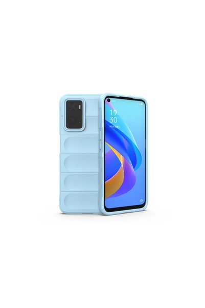 Generic Brand جراب Realme 9i 4G من السيليكون الأمثل - أزرق سماوي